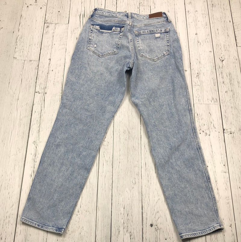 Hollister Light Wash Distressed Jeans - Hers XS/26