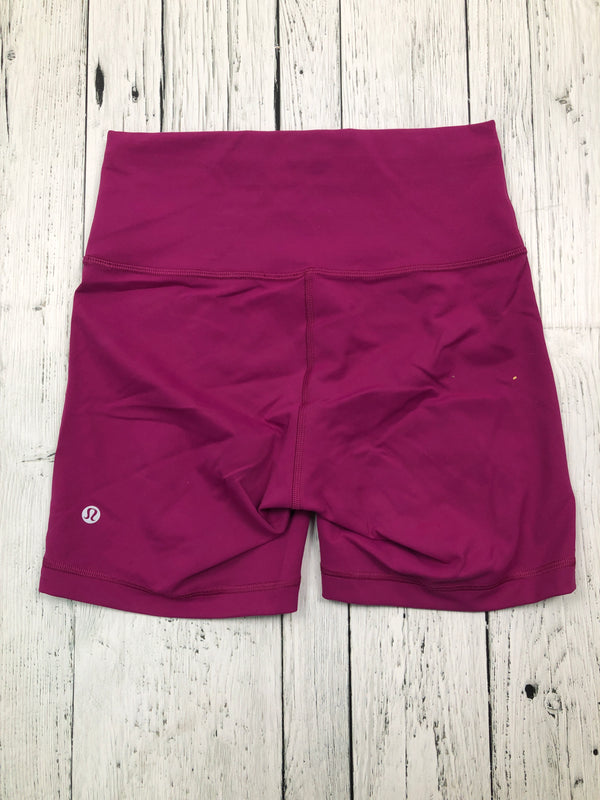 lululemon pink biker shorts - Hers S/6