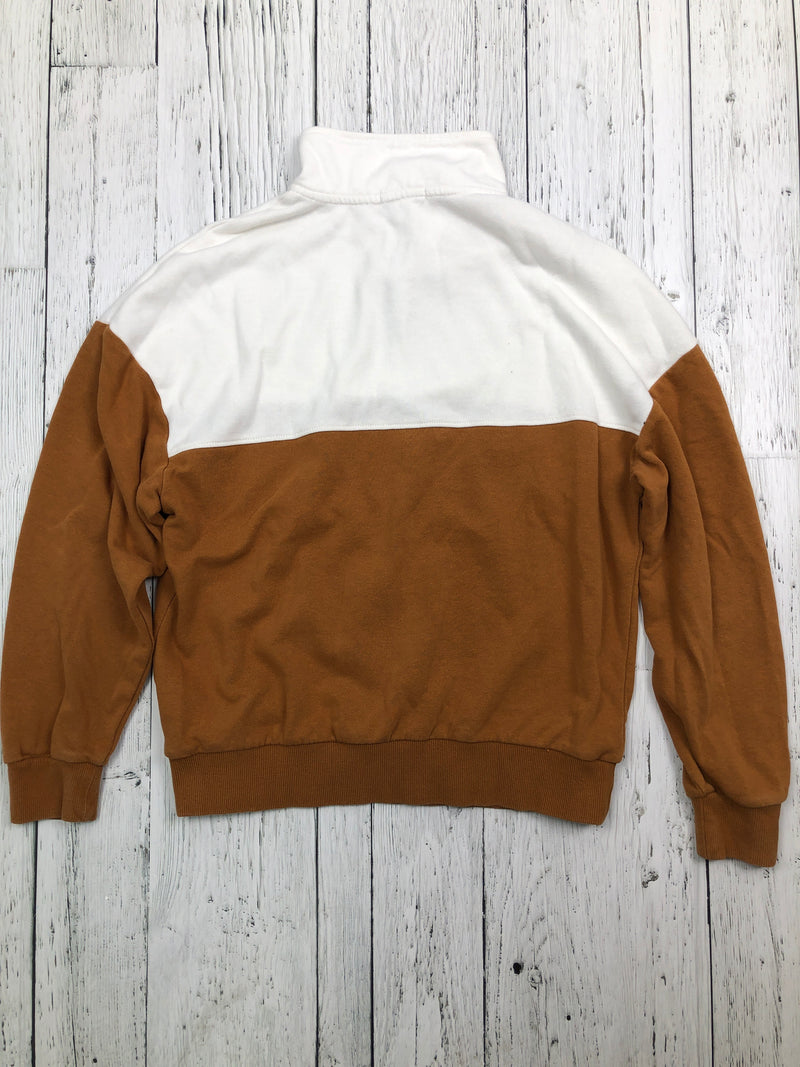 Garage white brown sweater - Hers S