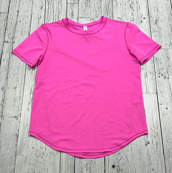 lululemon pink t-shirt - Hers XS/2