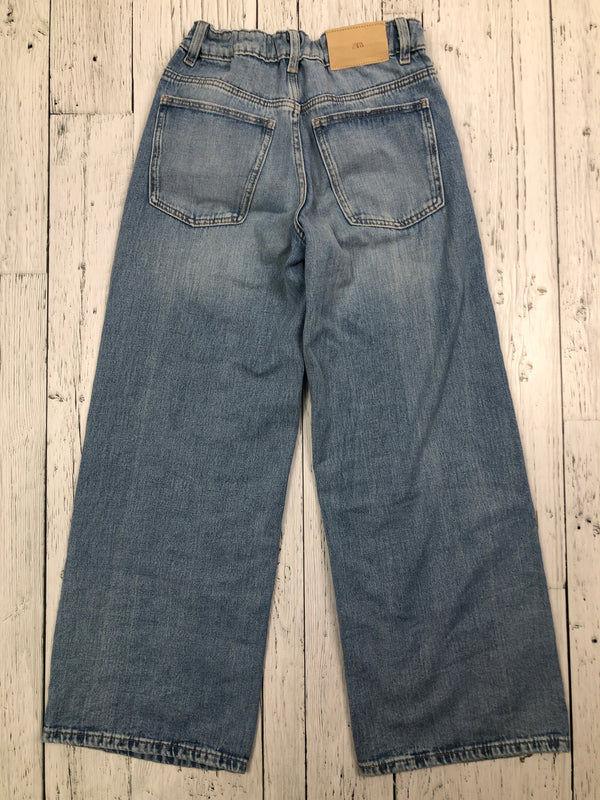 Zara blue wide legged jeans - Girls 11/12