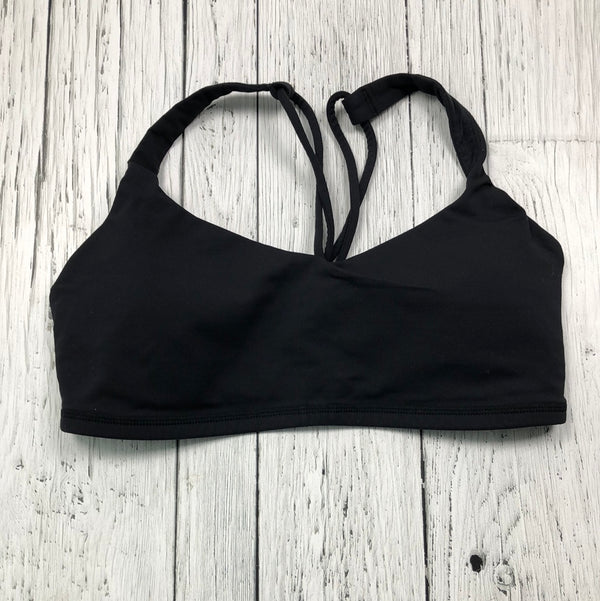 lululemon black sports bra - Hers S/6