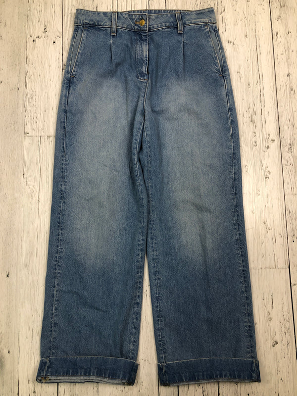 J.crew essential wide blue jeans - Hers S/28