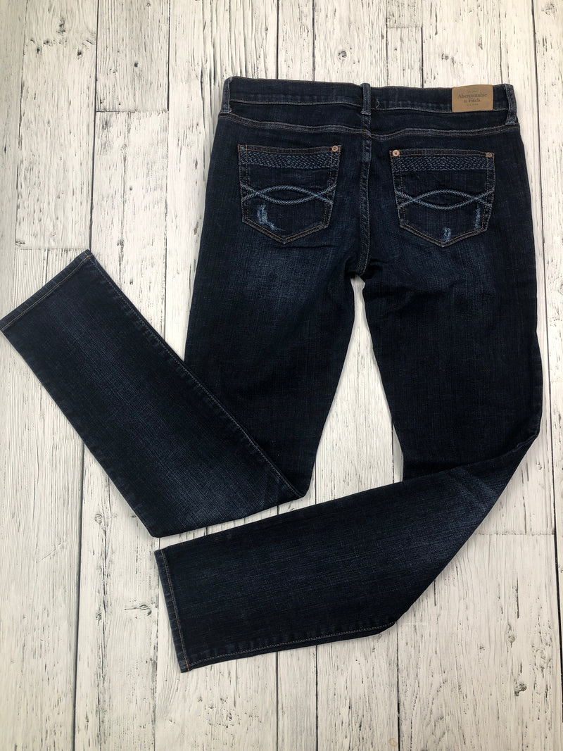 Abercrombie&Fitch distressed blue jeans - Hers S/28