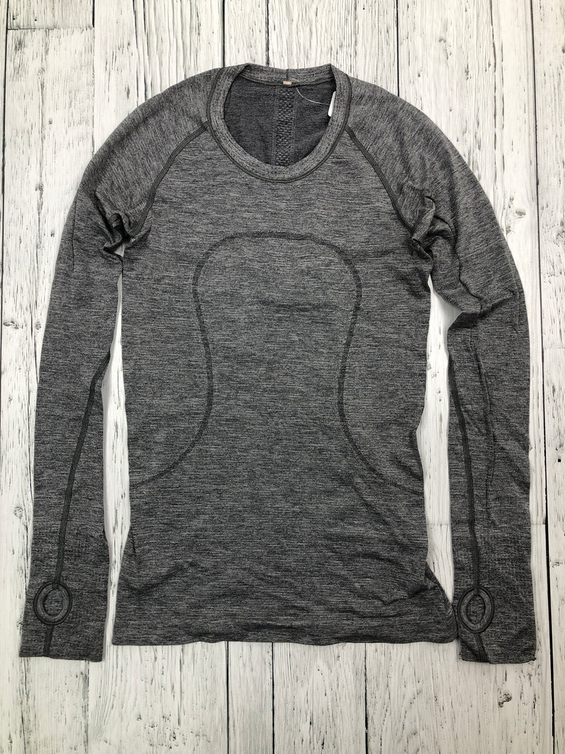 lululemon grey sparkle shirt - Hers S/6