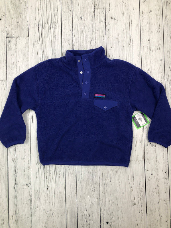Gap blue quarter zip fleece sweater - Girls 6/7
