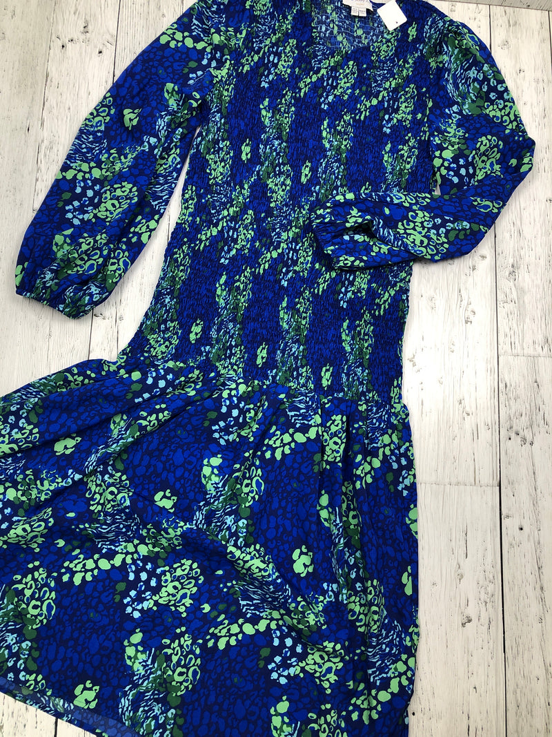 Never fully dressed blue/green pattern dress - Hers L/12