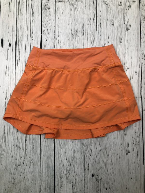 lululemon orange skirt - Hers XXS/0