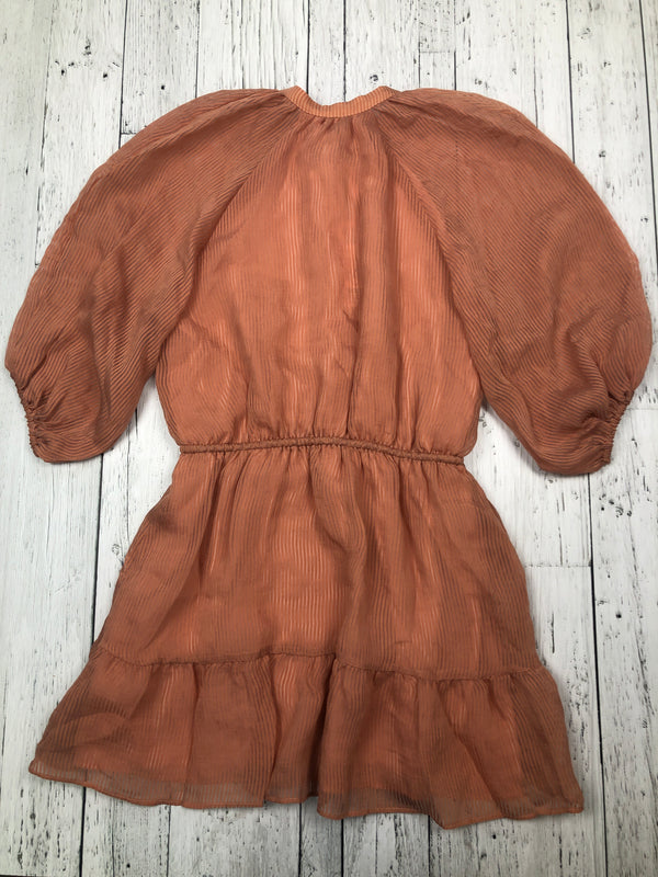 Minkpink orange striped dress - Hers L