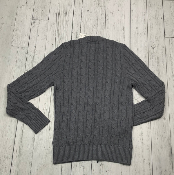 Abercrombie & Fitch grey knit sweater - His XXL