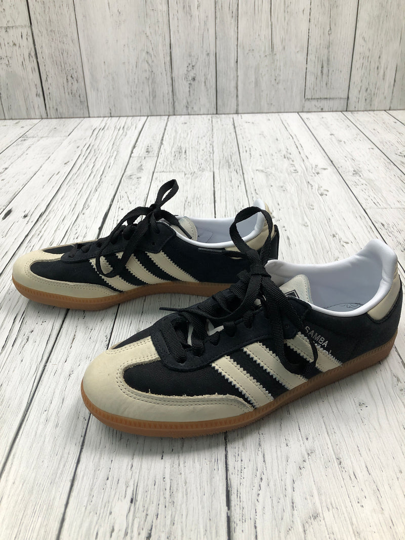 Adidas Samba black white shoes - Hers M/8