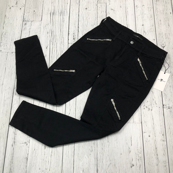 For all 7 mankind black pants - Hers S/28