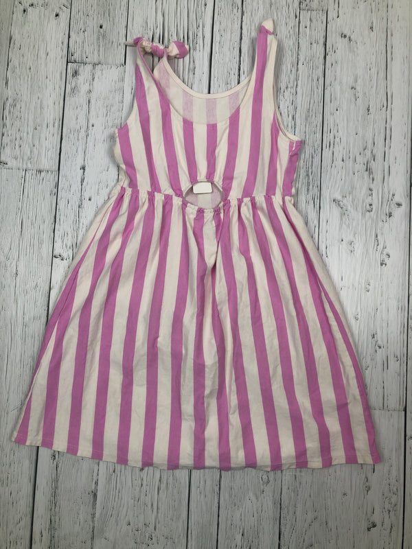 Zara pink/white stripe dress - Girls 10