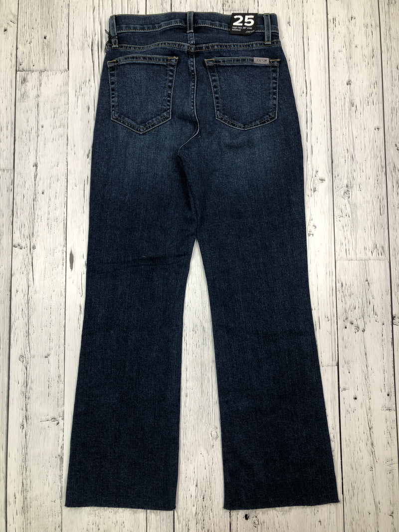 Joe’s blue high rise 26” crop bootcut jeans - Hers XS/25