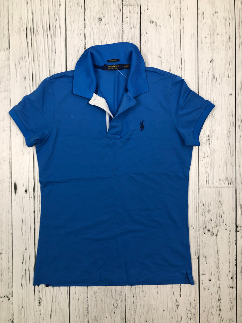 Ralph Lauren blue collared golf shirt - Hers S