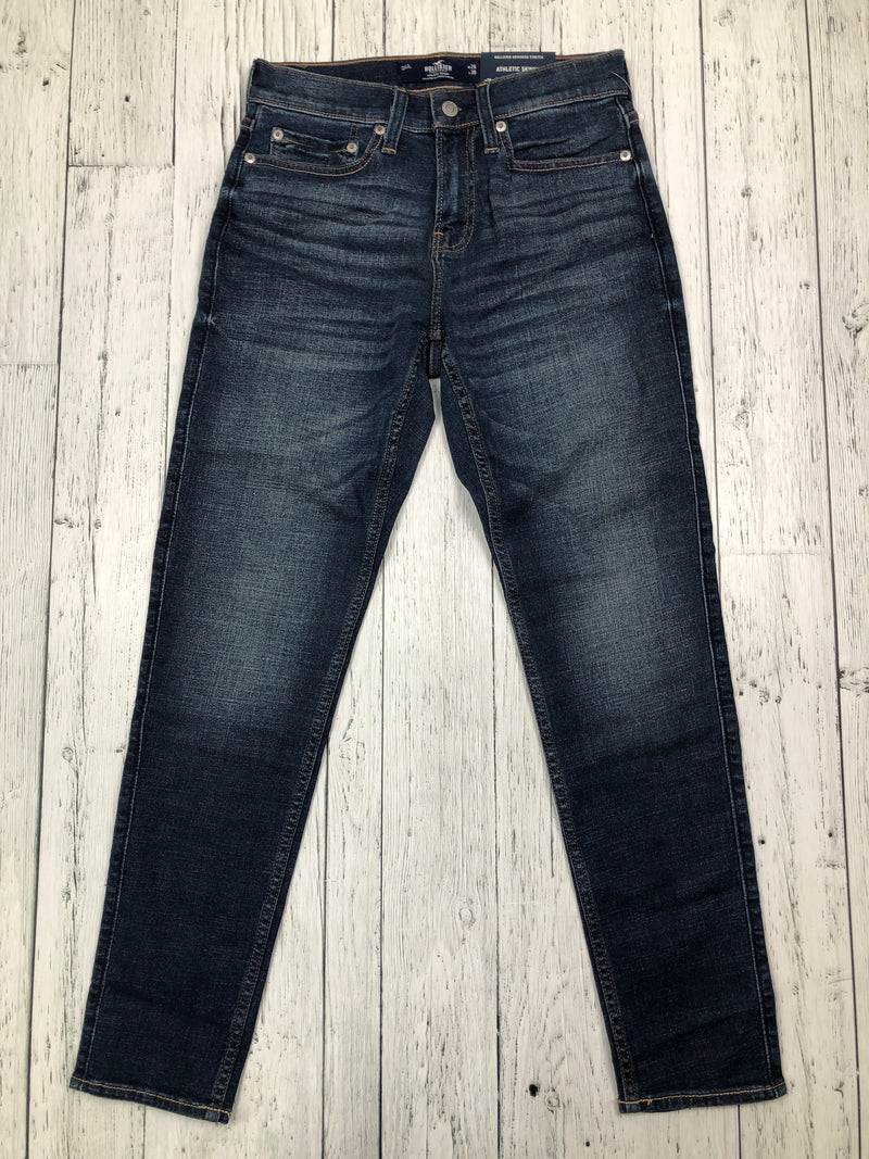 Hollister athletic skinny blue jeans - His S/28x30