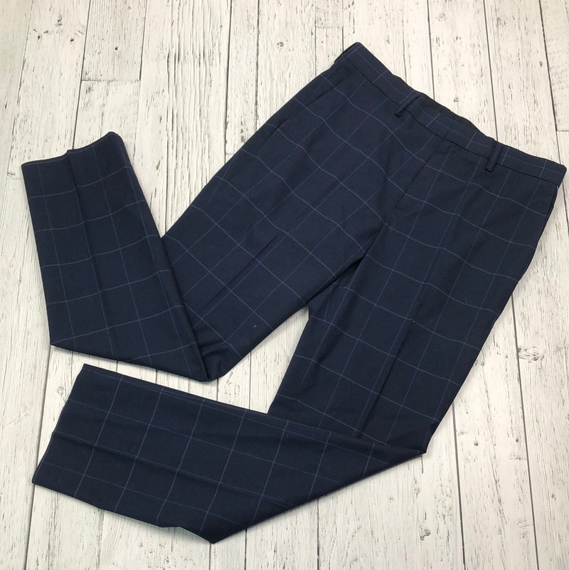 Banana Republic navy patterned dress pants - His 33/32