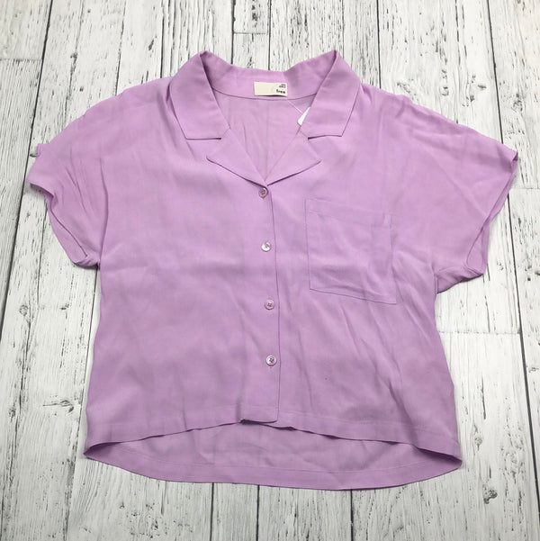 Wilfred Free Aritzia purple shirt - Hers XXS