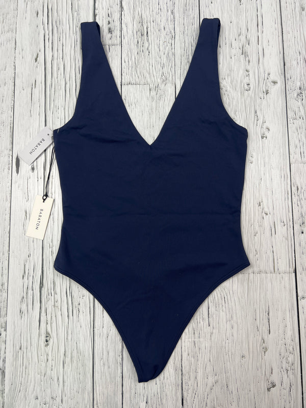 Babaton Aritzia navy blue bodysuit - Hers M