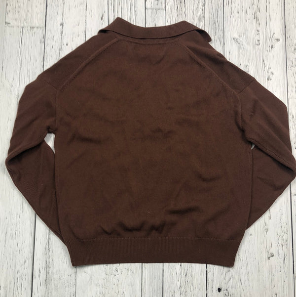 Wilfred Aritzia brown shirt - Hers XS