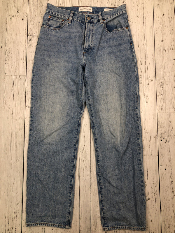 Denim Forum 90s Marlo Hi-rise baggy blue jeans - Hers S/28
