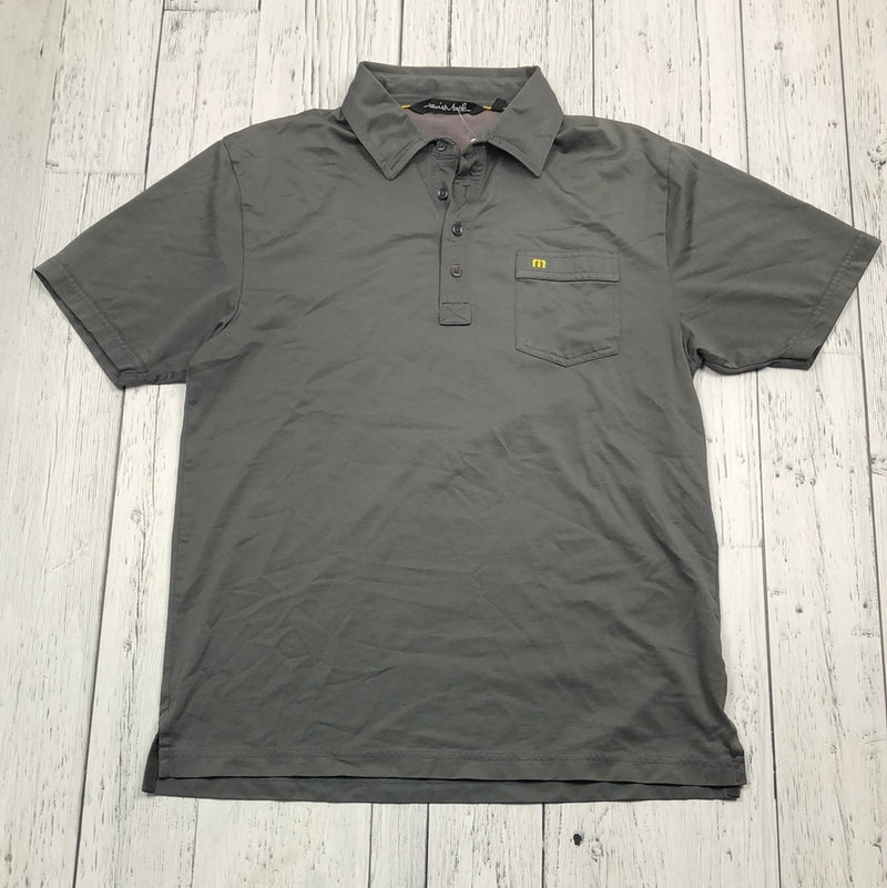 Travis Mathew grey golf shirt - His L