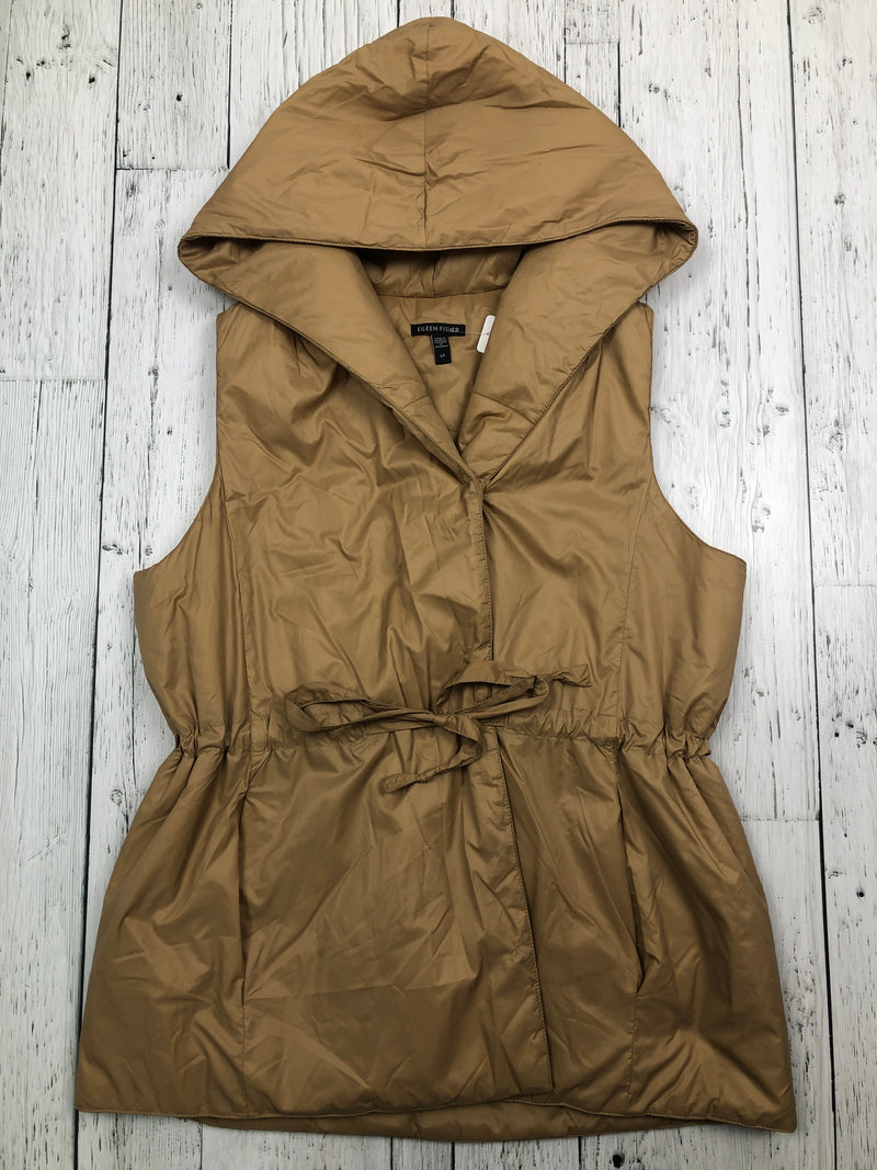 Eileen Fisher brown vest - Hers S