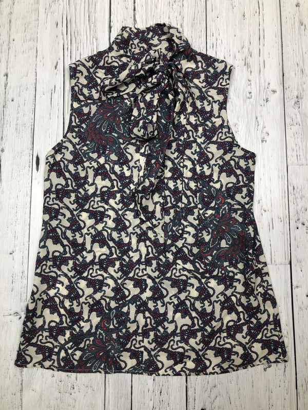 Judith&Charles blue white patterned shirt - Hers S/4