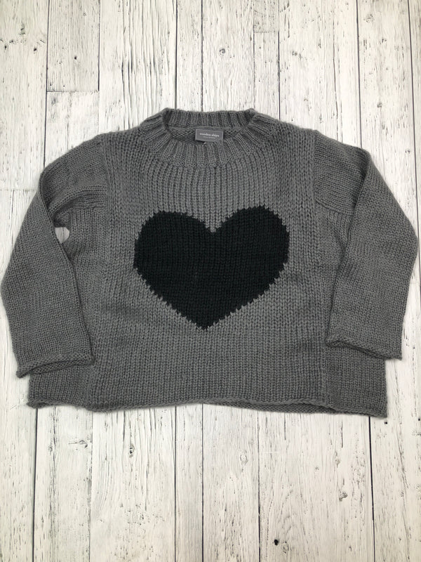 Wooden ships grey knitted graphic sweater - Hers XS