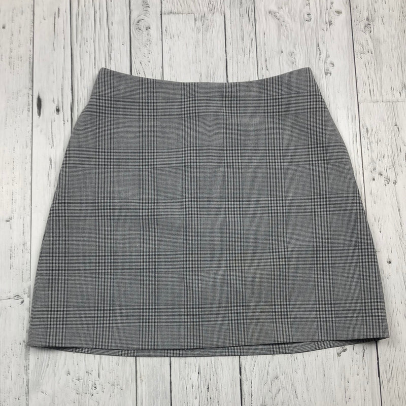 Wilfred Aritzia Grey Plaid Skirt Hers S 4 SproutzUturn