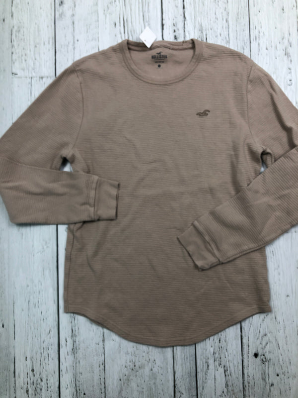 Hollister waffle long sleeve shirt - His S