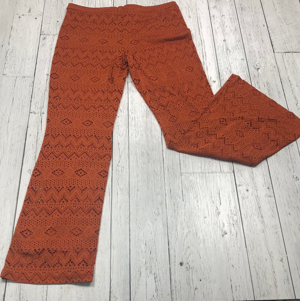 American Eagle orange pants - Hers L