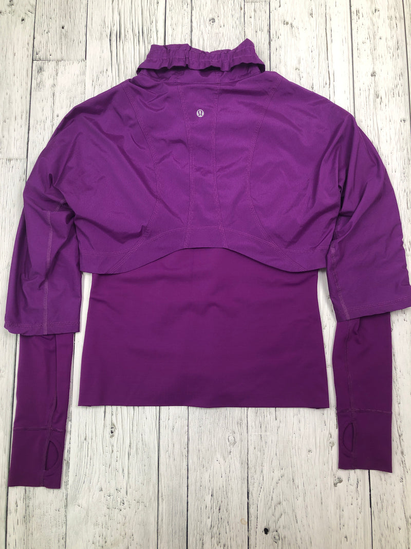 lululemon purple sweater - Hers M/8