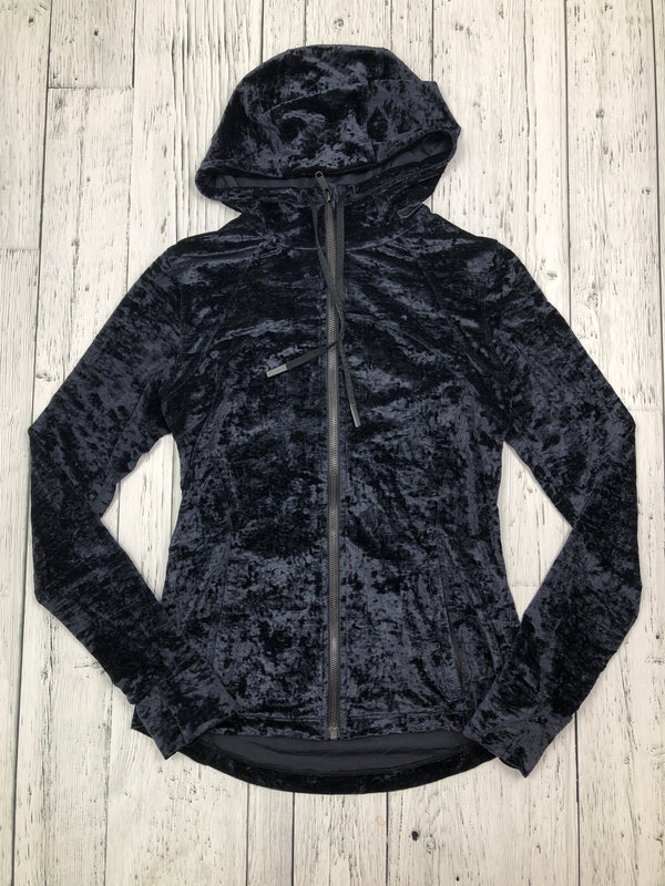 lululemon black velvet sweater - Hers M/10