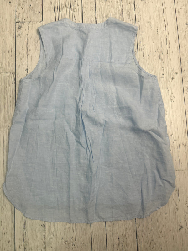 Tommy Bahamas blue linen tank top - Hers L