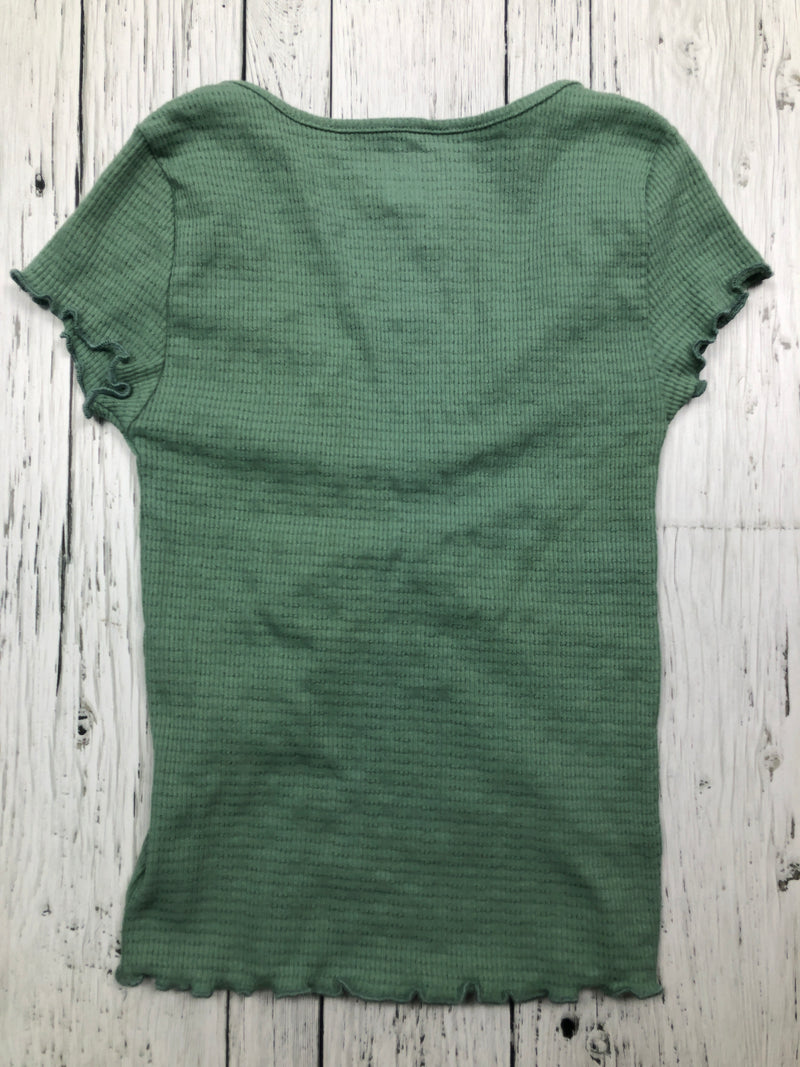 American Eagle green t-shirt - Hers XS