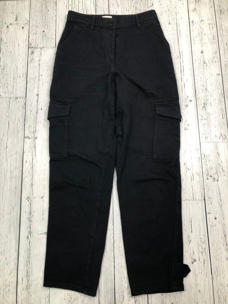 Wilfred Aritzia black denim pants - Hers S/4