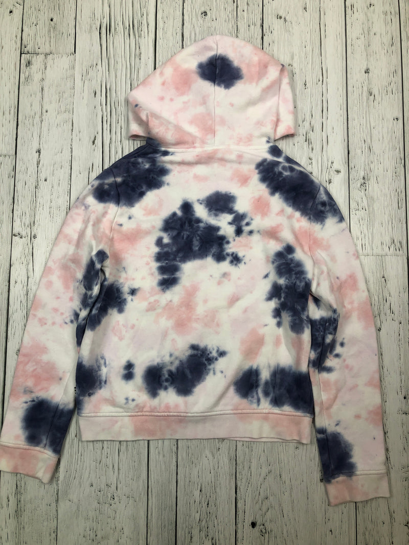 Vans pink blue patterned hoodie - Girls 10