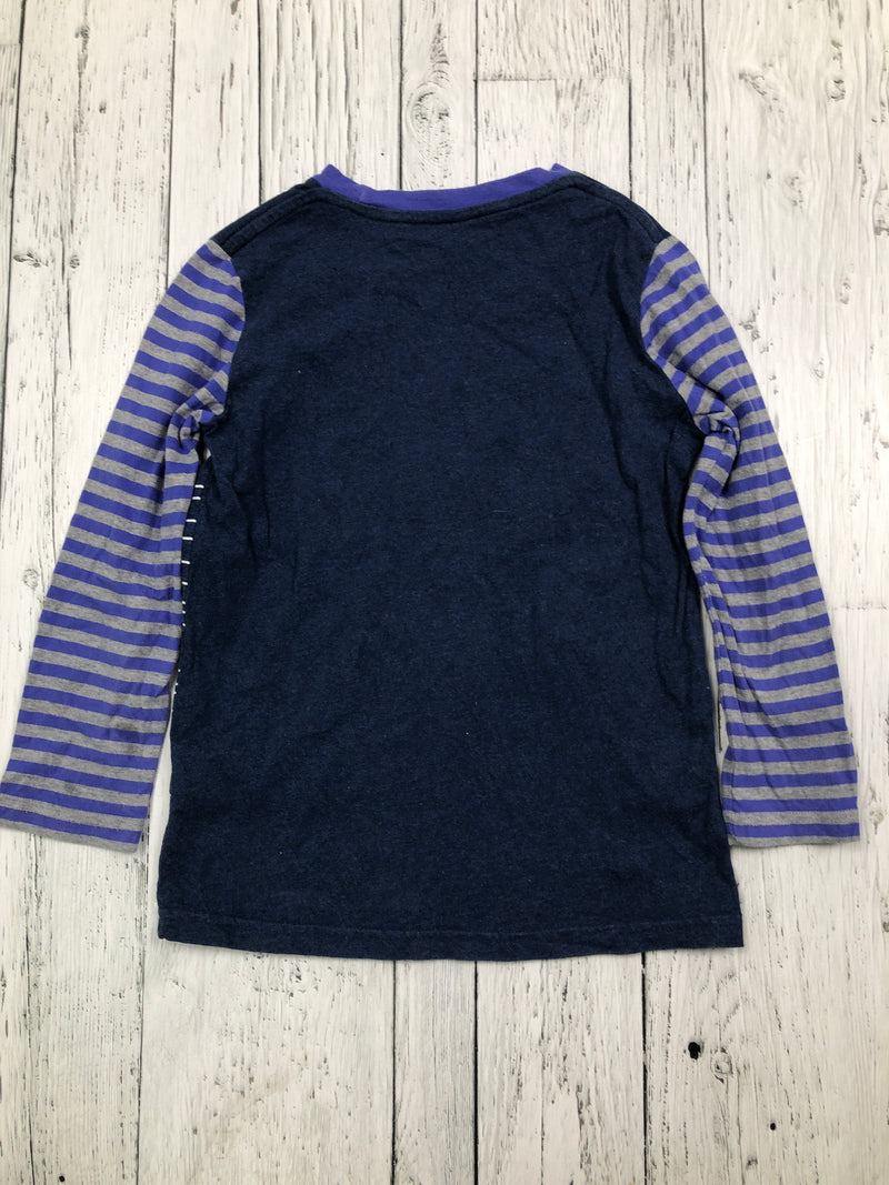 Mini Boden blue graphic shirt - Boys 6