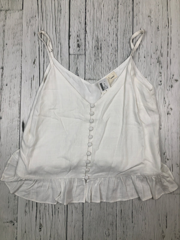 Lost in lunar white top - Hers L/8