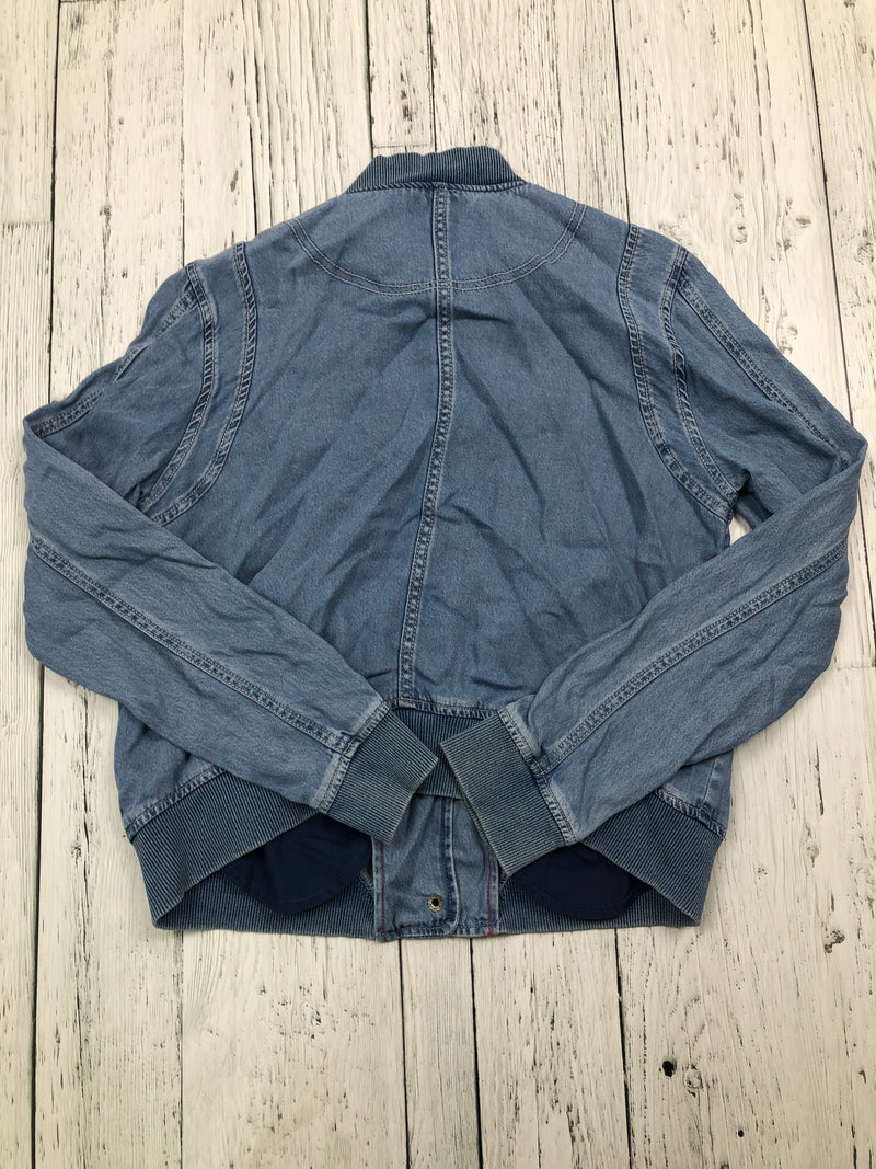 Anthropologie denim jacket - Hers S