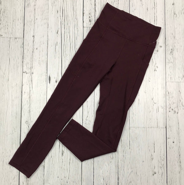 lululemon burgundy leggings - Hers XS/2