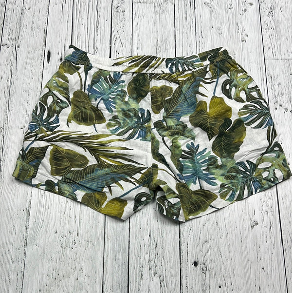 Tommy Bahama green white patterned shorts - Hers S