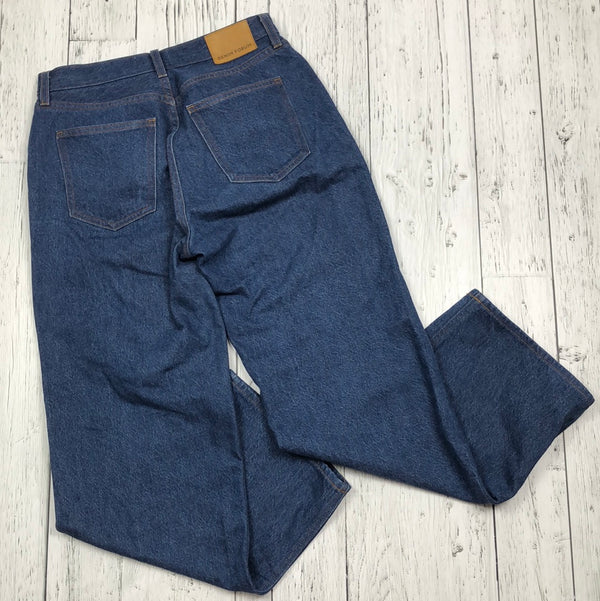 Denim forum blue wide legged jeans - Hers M/28