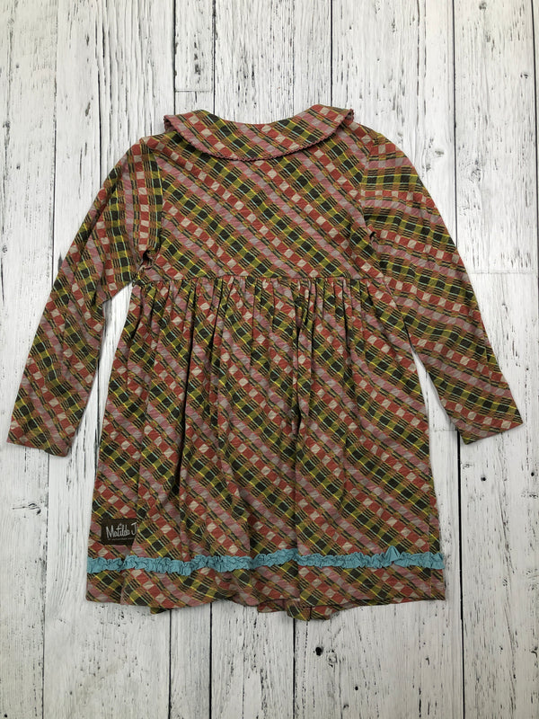 Matilda Jane clothing green patterned dress - Girls 6