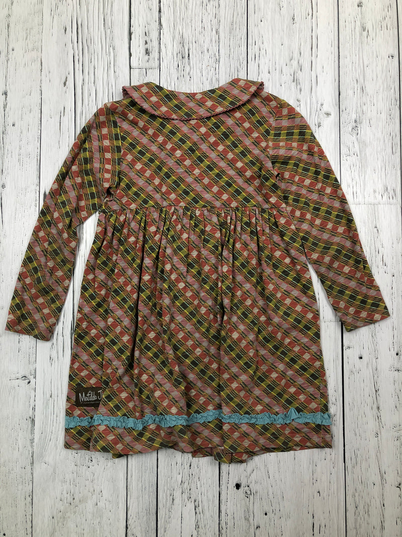 Matilda Jane clothing green patterned dress - Girls 6
