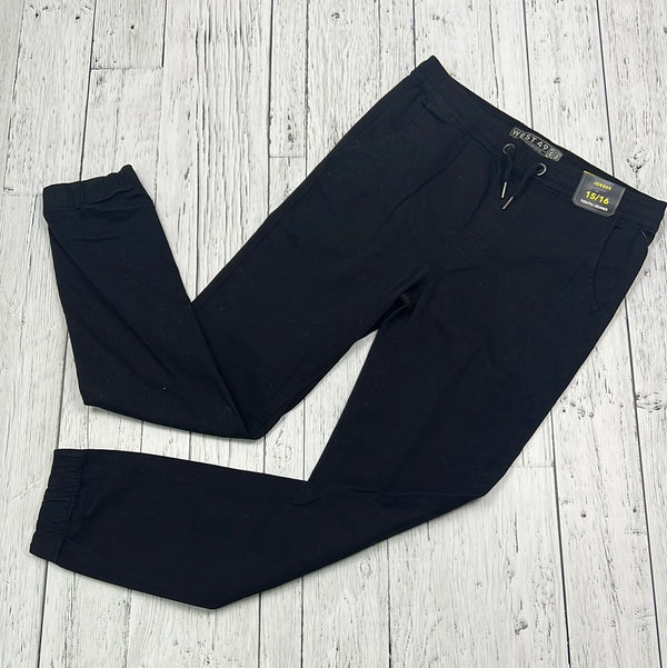 West 49 black joggers - Boys 15/16