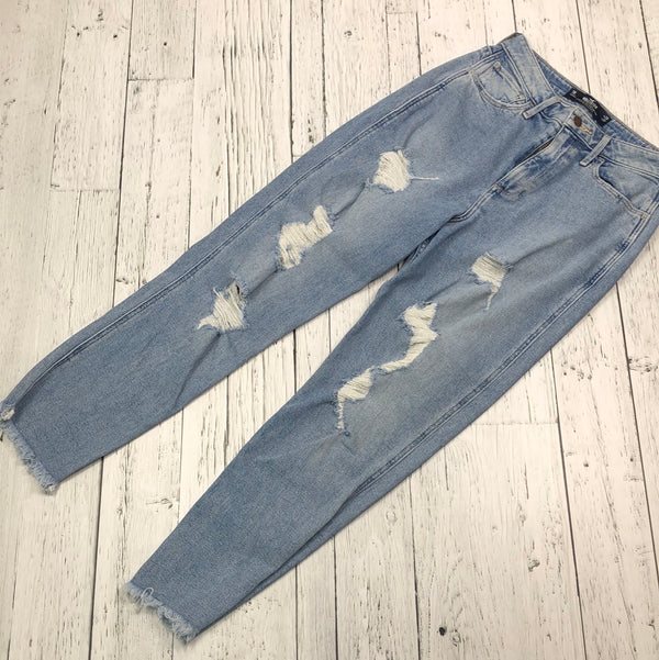 Hollister distressed blue jeans - S/28x27