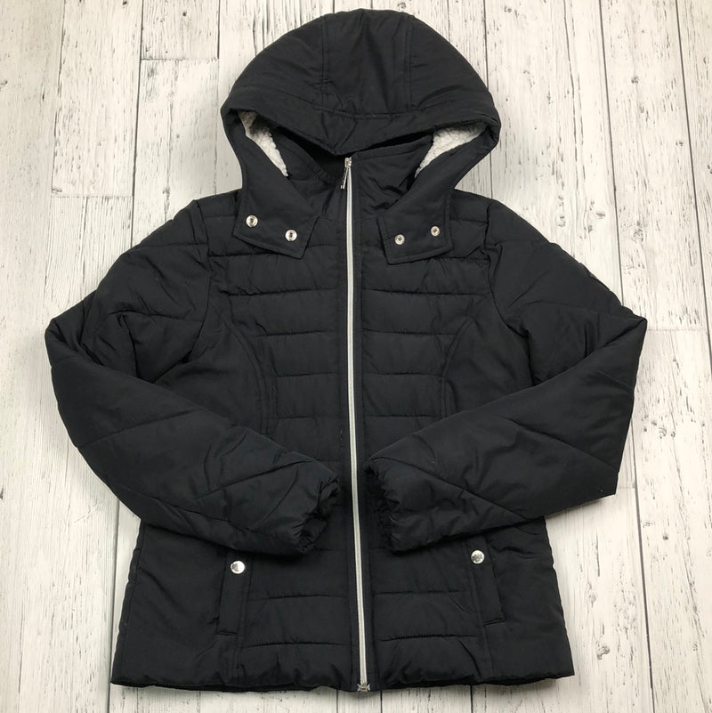 Hollister black puffer jacket - Hers S