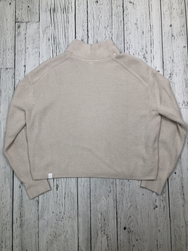 lululemon white sweater - Hers S/4